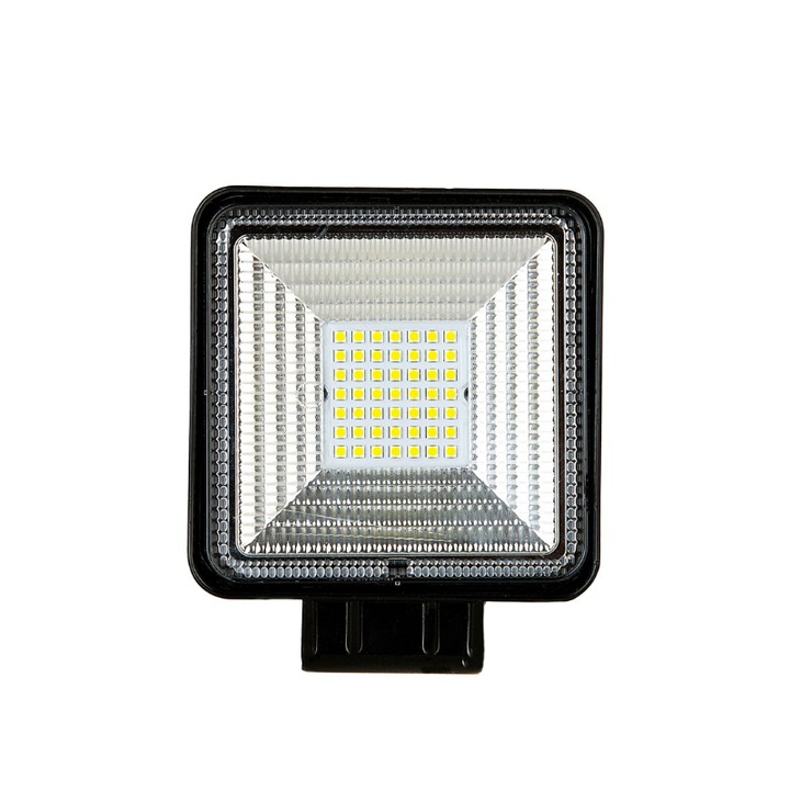 Proiector LED M-Tech, Aluminiu/Inox, 49W, 12/24V, Multicolor