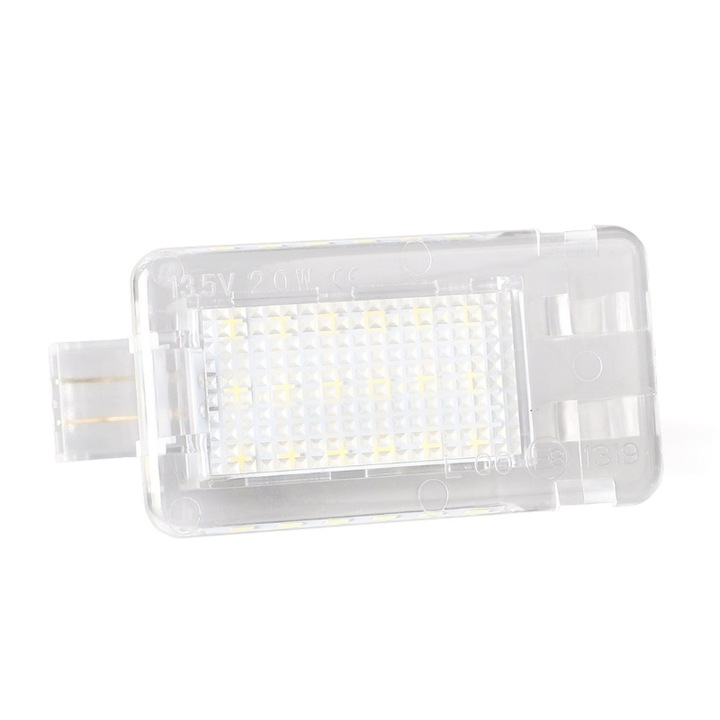Комплект от 2 фара с LED за автомобили M-Tech, съвместими с Volvo XC70/S60, бели