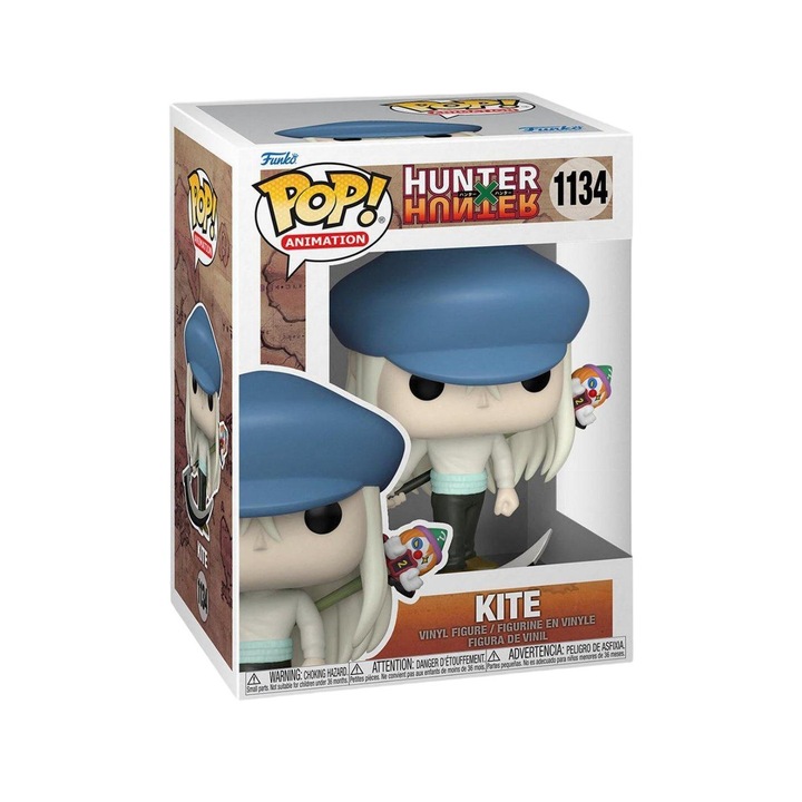 Фигурка Hunter X Hunter - Хвърчило с коса, Funko Pop, 10 см, Многоцветен