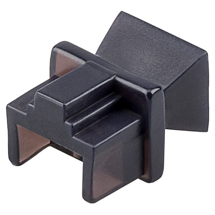 Комплект от 10 броя защита срещу прах за RJ45, Goobay, черна