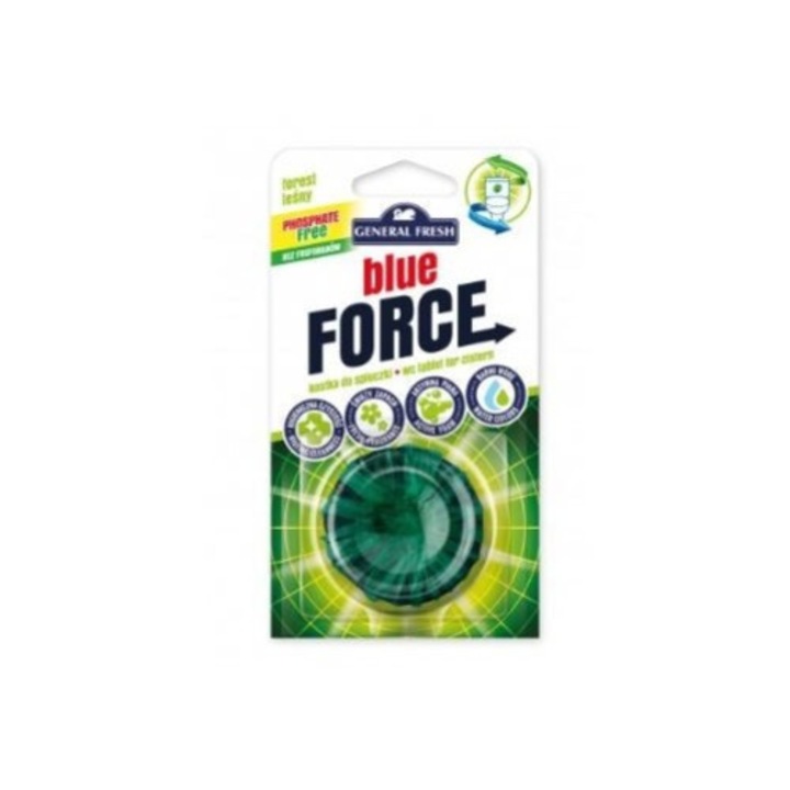 Pastile parfumate pentru rezervor WC General Fresh, 50g