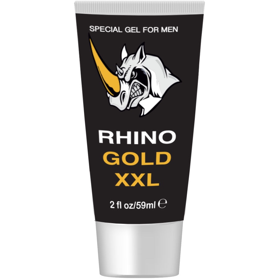 Rhino Gold gél, férfiaknak, nemi szerv megnagyobbítására, 50 ml