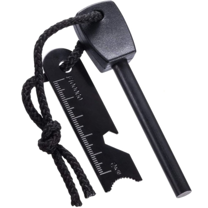 Aprinzator de foc, Rezistent la apa, Cu snur, Aluminiu, 10 cm