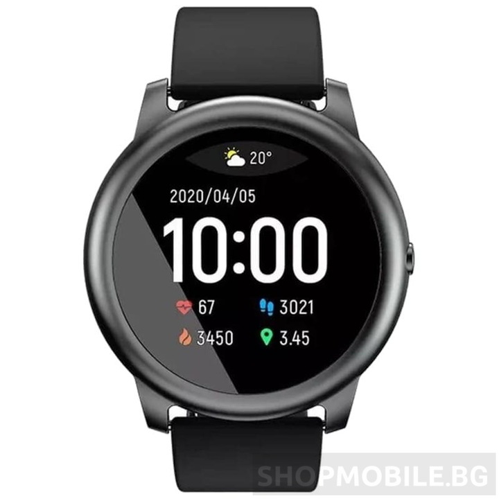 Часовник Smartwatch Xiaomi Haylou LS05 Solar, Черен