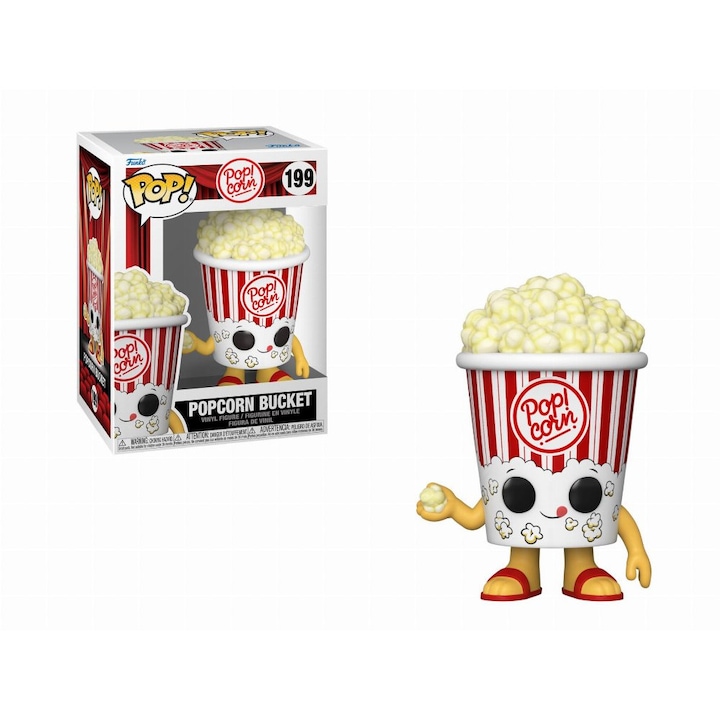 Figurina Funko - Popcorn Bucket, Funko Pop, 10 cm, Multicolor - eMAG.ro
