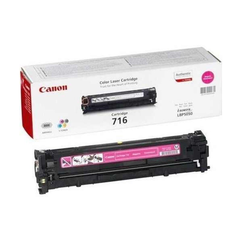 Cartus Original Canon CRG-716M Canon I-Sensys LBP5050/N,MF8000,MF8030,MF8030 cn,MF8040 cn,MF8080 cw- 1.5K