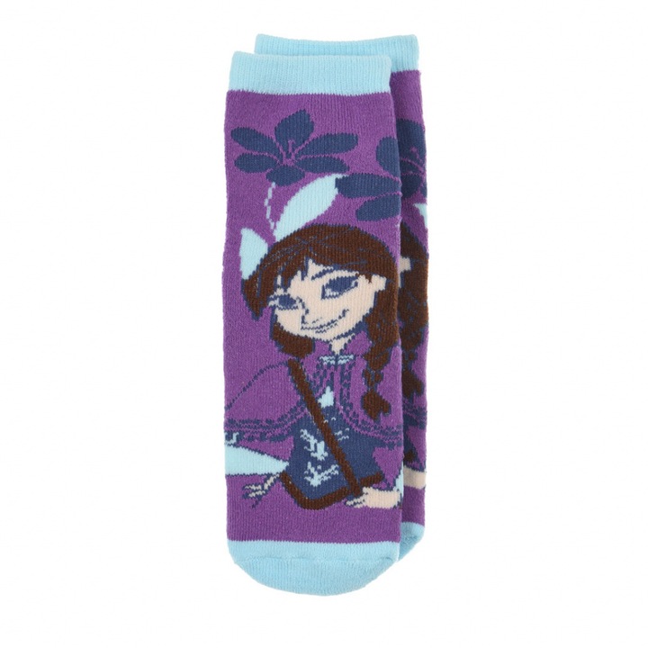Лилави неплъзгащи се чорапи Frozen Disney 15567, Лилав