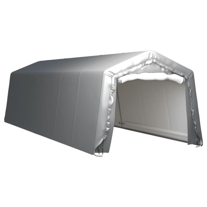 vidaXL szürke acél tárolósátor 300 x 900 cm 3079590