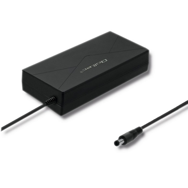 Hp 150W Laptop adapter tápkábellel és tépőzárral, Qoltec, 51729, Teljesítmény: 150W, Kimeneti feszültség: 19.5V, Kimeneti áram: 7.7A, Csatlakozó: 7.4 * 5.0 mm + Pin, Méretek: 157 x 87 x 38 mm, Fekete