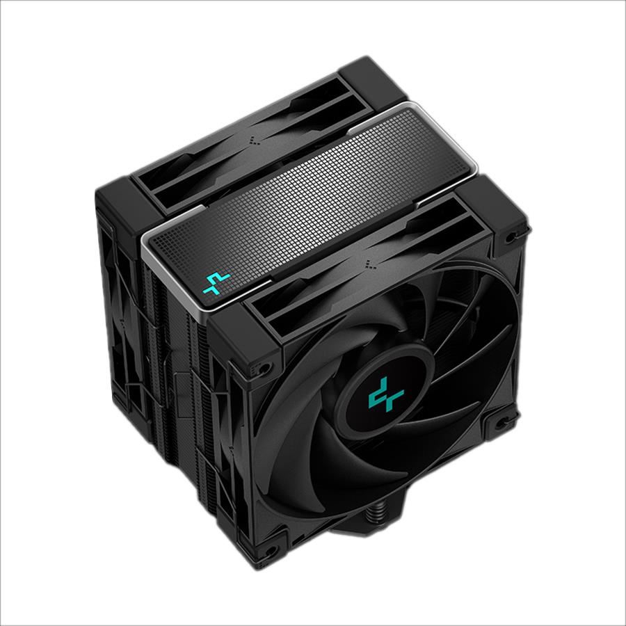 Cooler DeepCool AK400 Zero Dark Plus, 240mm, cu aer, skt. Intel