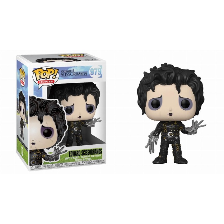 Edward Scissorhands figura, Funko Pop, 10 cm, többszínű