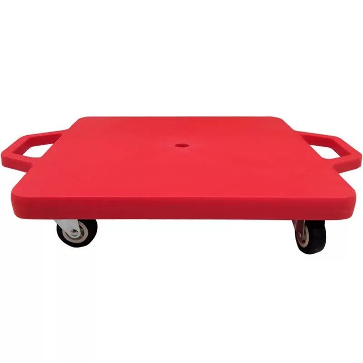Carucior pentru activitati de grup, MAXIMA, 4 roti, manere