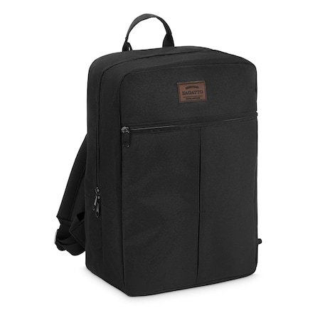 Rucsac de voiaj, pentru avion, negru, 40x20x25, Zagatto, ZG771