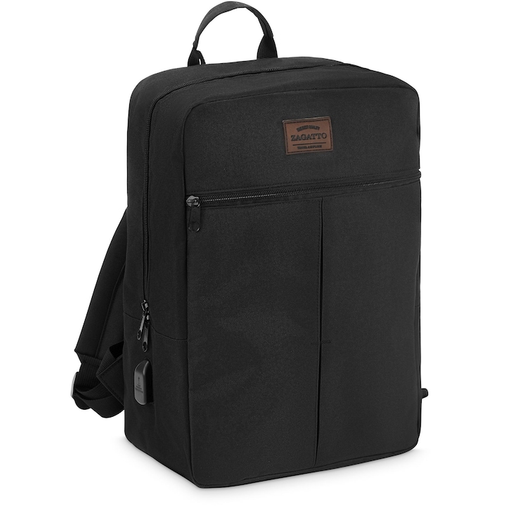 Пътна чанта Zagatto ZG771, Черен, 40x30x20