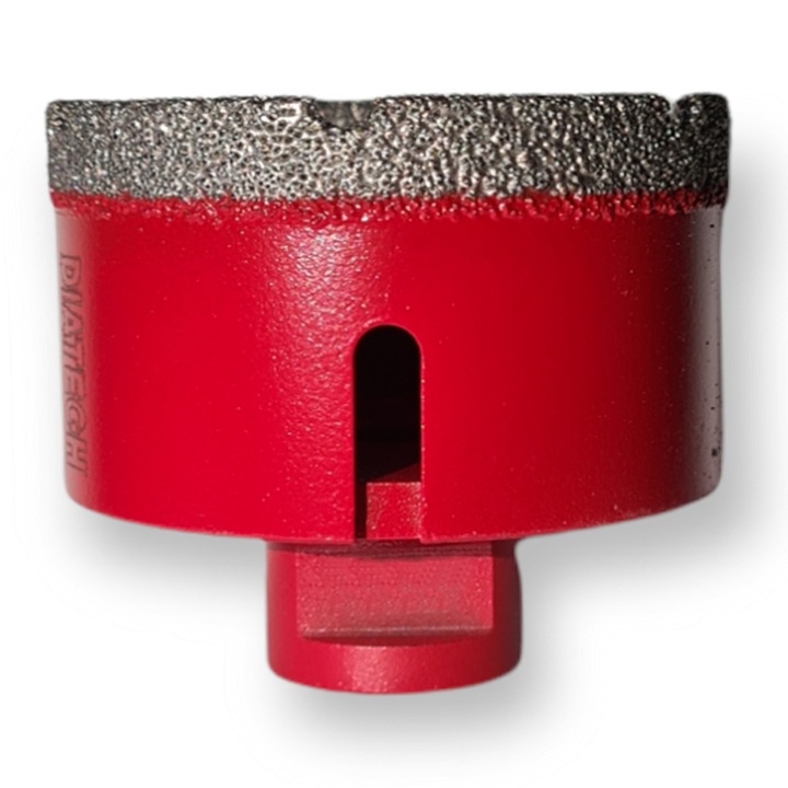 Carota diamantata 85 mm pentru faianta, gresie, granit, marmura Diatech