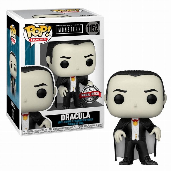 Funko POP Universal Monsters Drakula figura, 10 cm