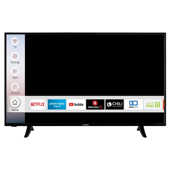 Televizor LED Smart HYUNDAI 43 HYN 7701 UHD, 108 cm, 4K Ultra HD, Clasa G
