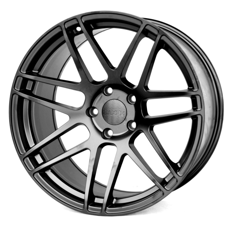 Set 4 jante aliaj Haxer, HX020, 19x9 inch, 5x112, ET32, BL