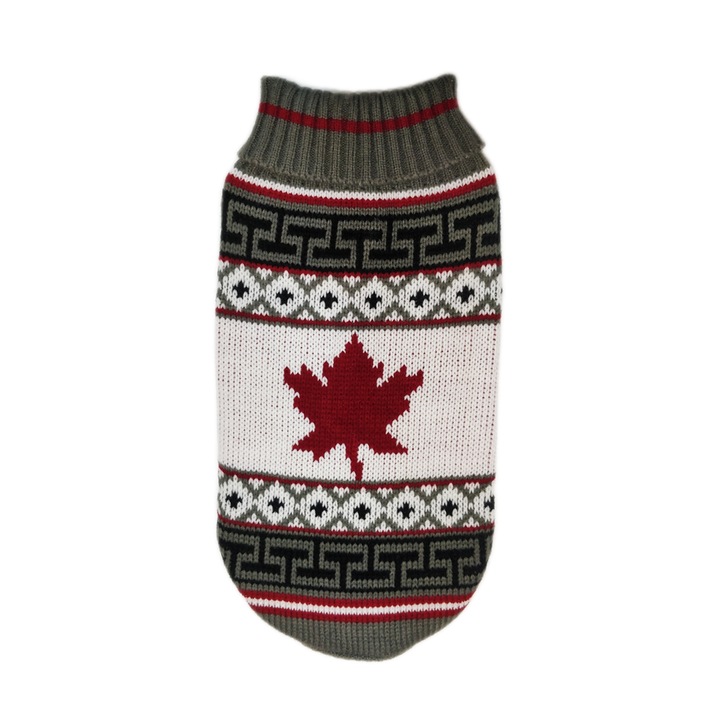 Pulover tricotat pentru caini, Marimea XS, R313, Ropet