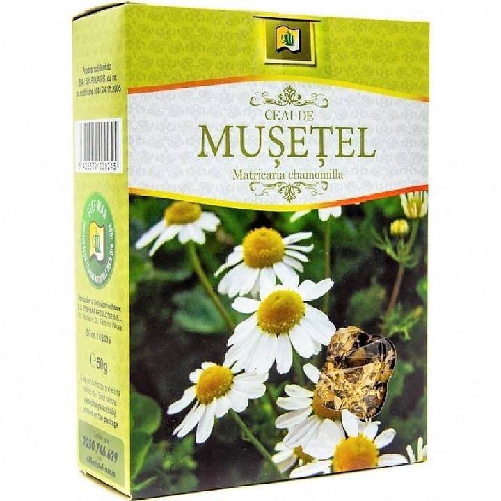 Ceai de Musetel vrac, 50gr, StefMar