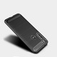 Силиконов калъф TPU, Carbon, съвместим с Motorola Moto G8 Power, New Carbon Design, Optim Tech Ultra Protect, черен