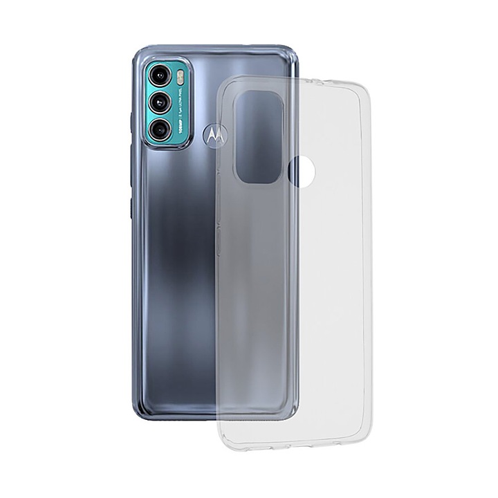 Husa de silicon TPU pentru Motorola Moto G60 4g, Transparent