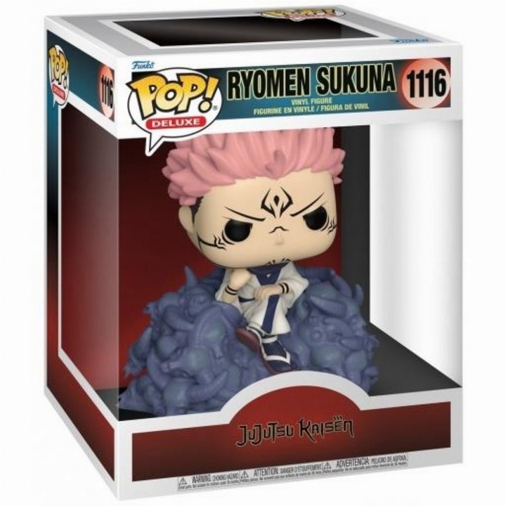 Figurina Jujutsu Kaisen POP! Deluxe Vinyl Sukuna 9 cm