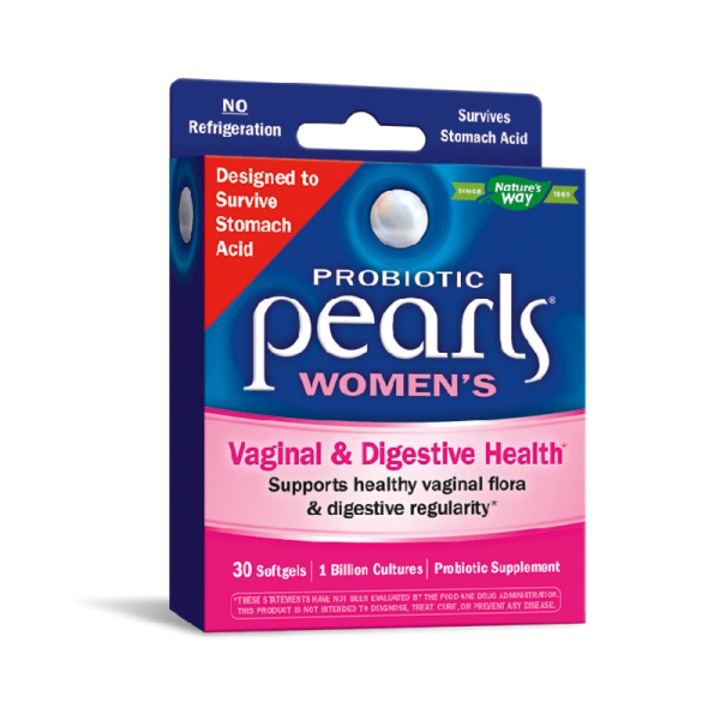 Pearls® Probiotic Women`s, Пърлс® Пробиотик за жени 1 млрд. активни пробиотиици х 30 софтгел капсули