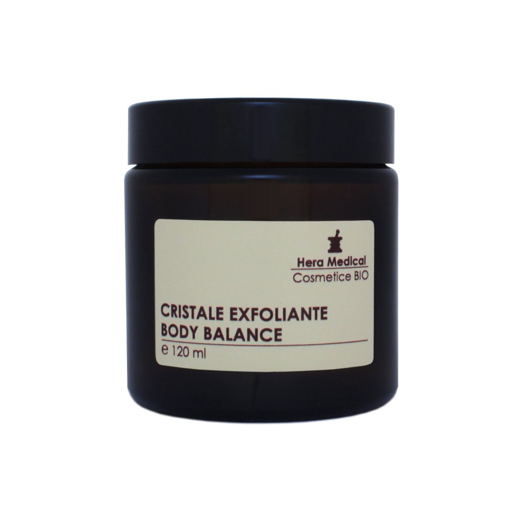 Cristale exfoliante Body Balance pentru corp, Hera Medical Cosmetice BIO, 120 ml