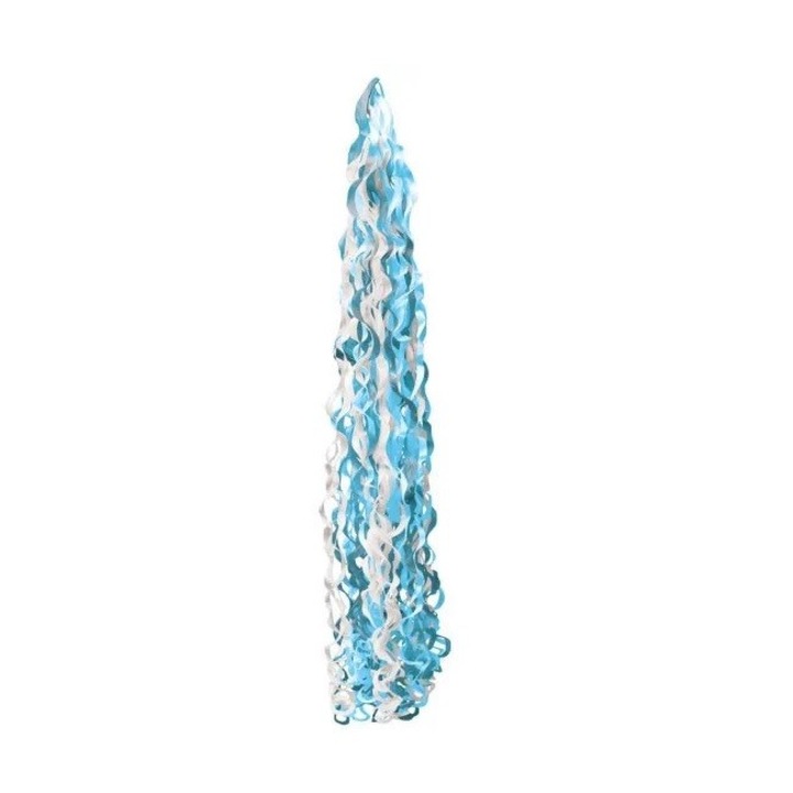 Blue léggömb szalag dekoráció 86cm