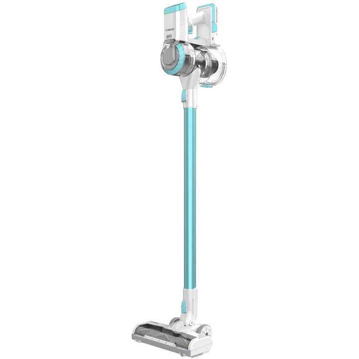 Aspirator vertical Tineco Power Hero 11 Cordless Vacuum Cleaner, putere 120W, Li-Ion 2.5 Ah (21.6 V), 0.6L, Teal
