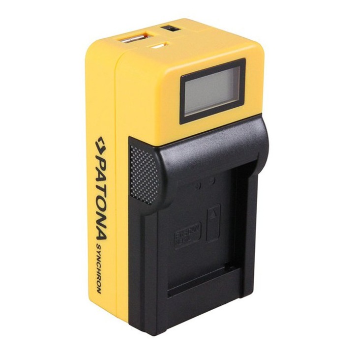 Incarcator LCD pentru acumulator Canon NB-11L Patona