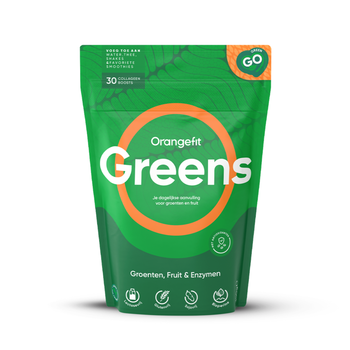 Greens - pudra de legume si fructe, 300g, Orangefit