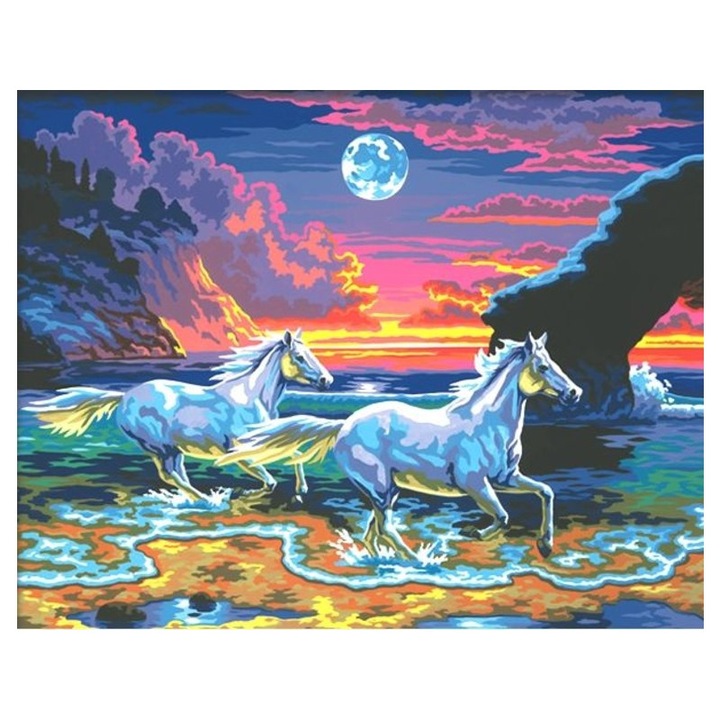 Set Pictura pe numere, RegioJatek, Multicolor