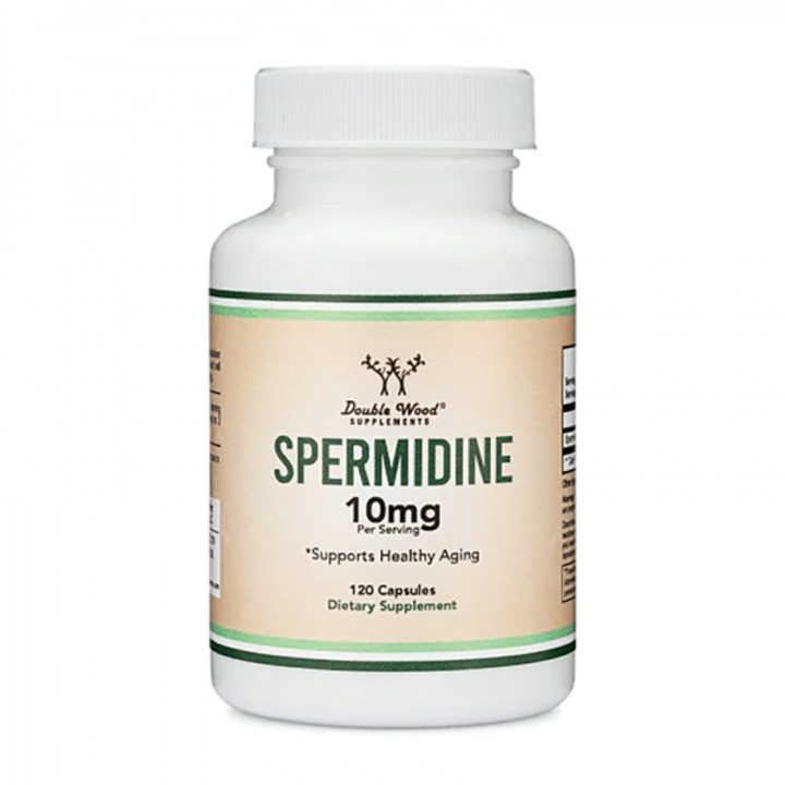 Хранителна добавка Double Wood, Spermidine, Спермидин, 120 капсули