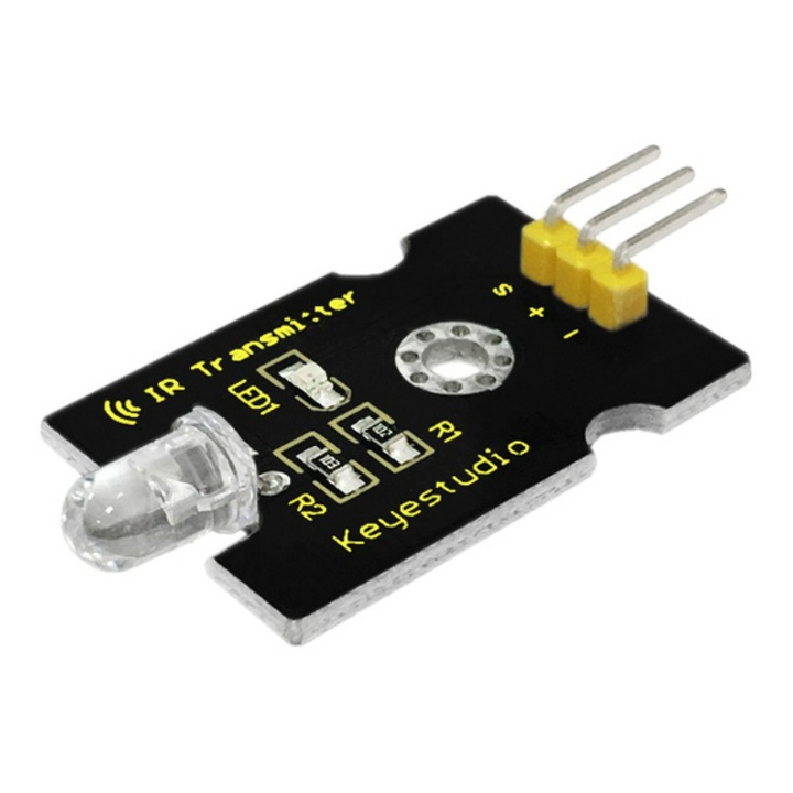 Modul transmitator digital IR KS0027, Keyestudio, Compatibil cu Arduino