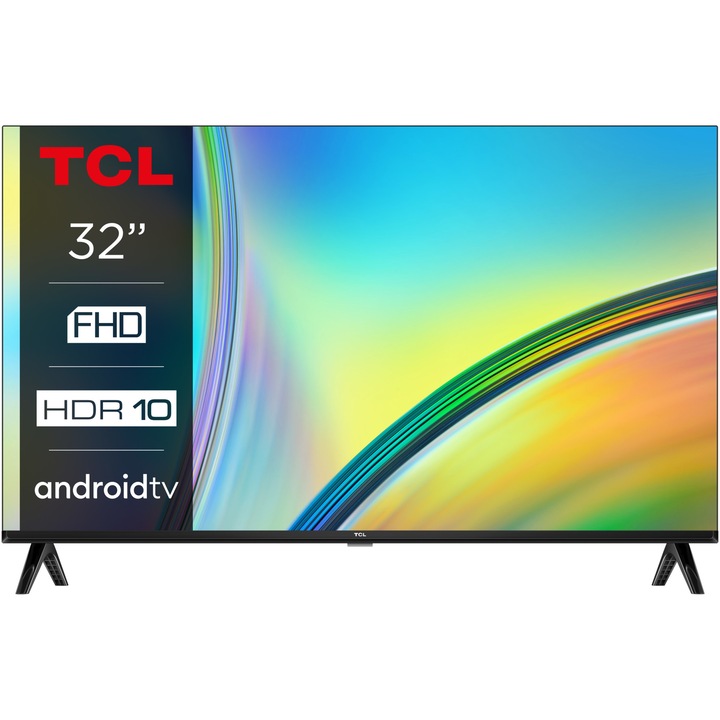 Телевизор TCL LED 32S5400AF, 32" (80 см), Smart Android TV, Full HD, Клас F