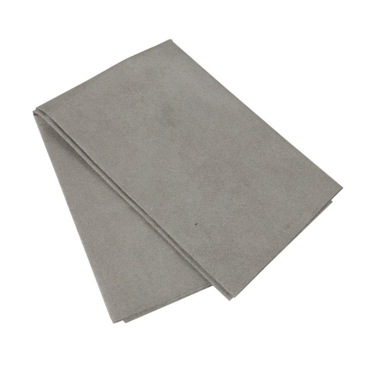 Laveta pentru parbriz pentru lustruire/uscare, Lampa, Microfribra, 40x60cm, Gri