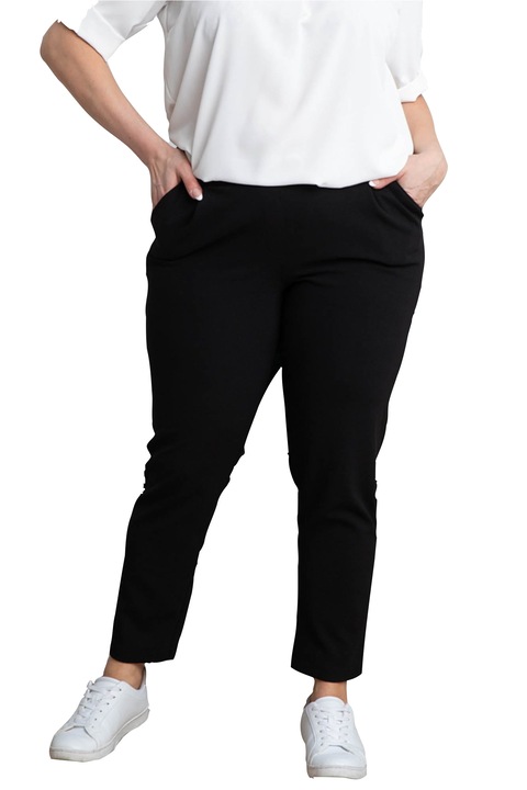 Pantaloni dama Benton, Karko, Negru, Negru