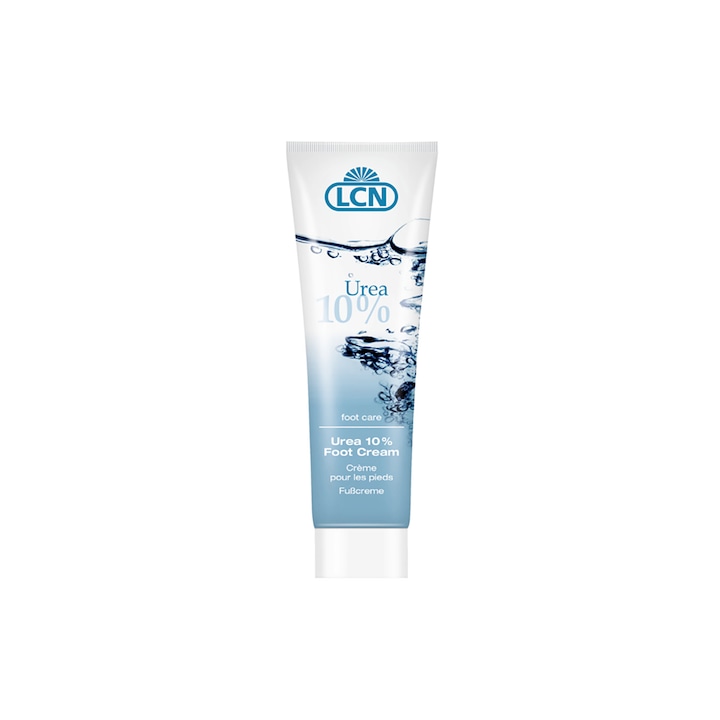 Crema pentru picioare aspre cu 10% uree si glicerina, 100 ml, LCN Cosmetics®
