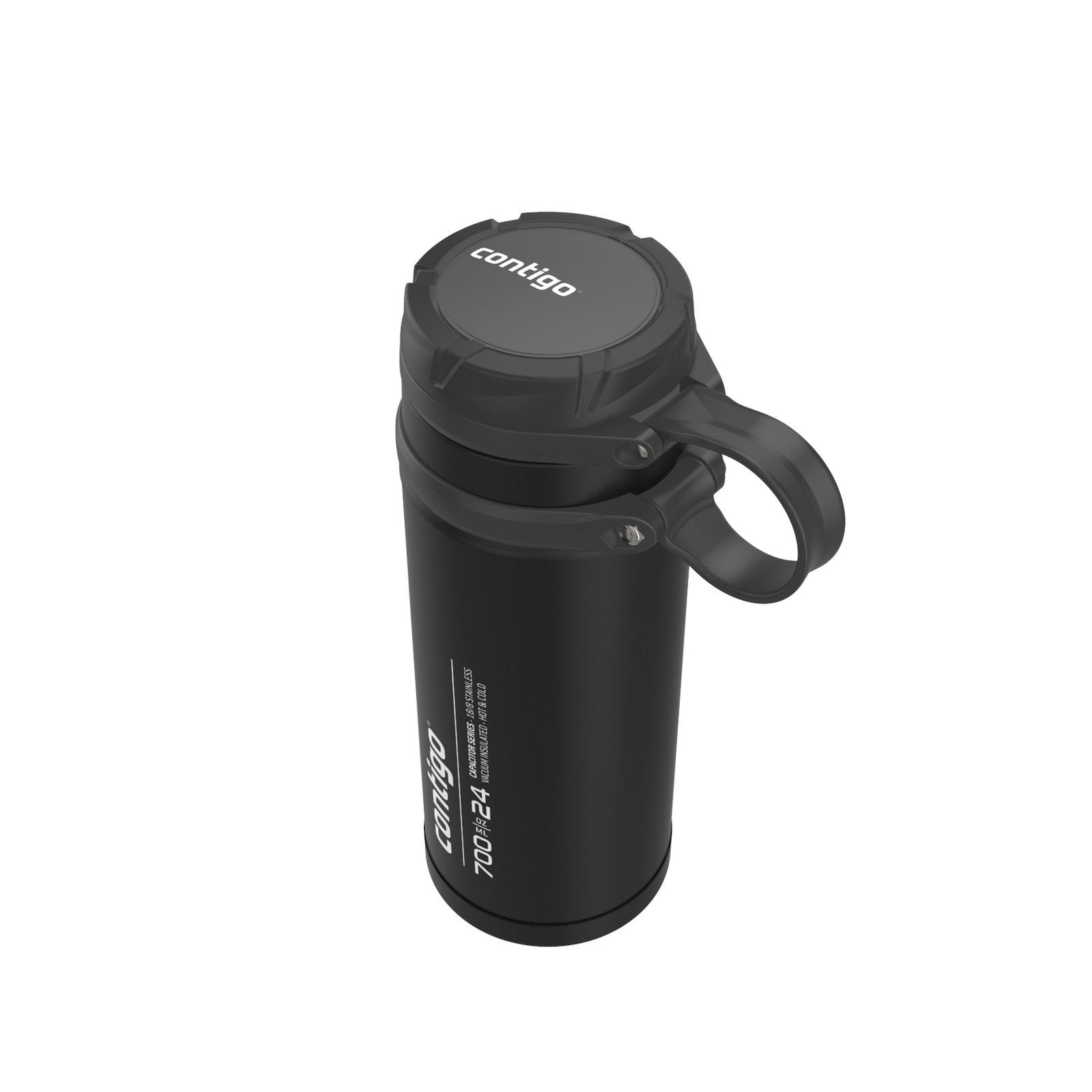 Термо чаша, Contigo, 700 ml, черна - eMAG.bg