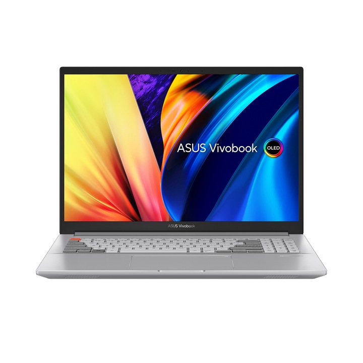 Лаптоп ASUS Vivobook Pro 16X OLED N7600ZE-OLED-L741X, N7600ZE-OLED-L741X, 16", Intel Core i7-12700H (14-ядрен), NVIDIA GeForce RTX 3050 Ti (4GB GDDR6), 32GB LPDDR5, Сребрист
