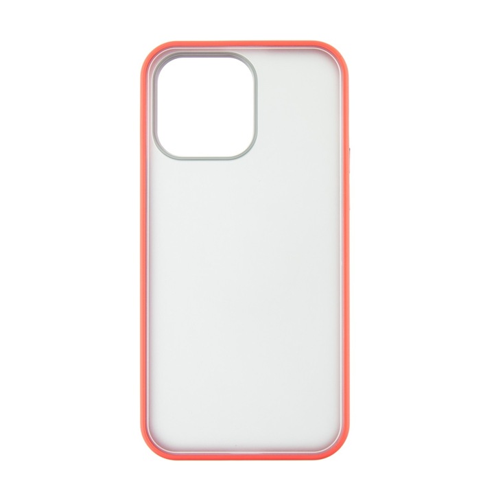 Capac Protectie Spate Colectia Soft Shape Compatibil Cu iPhone 14 Pro Max - Rosu