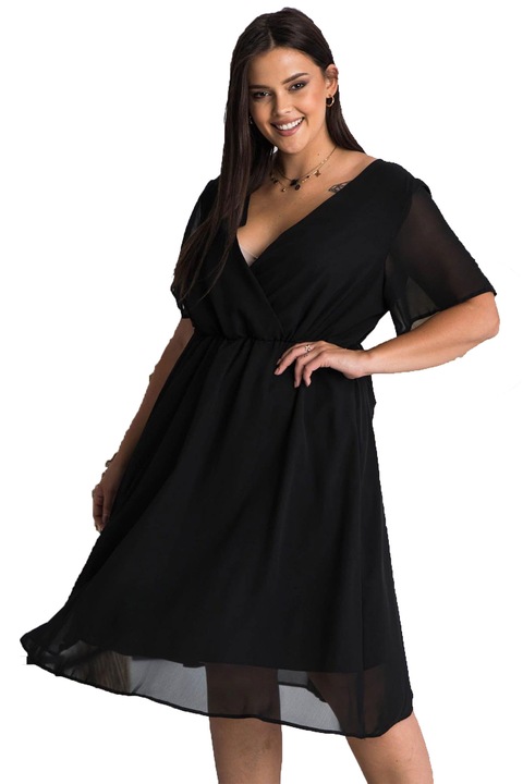 Rochie pentru femei, KARKO, Negru