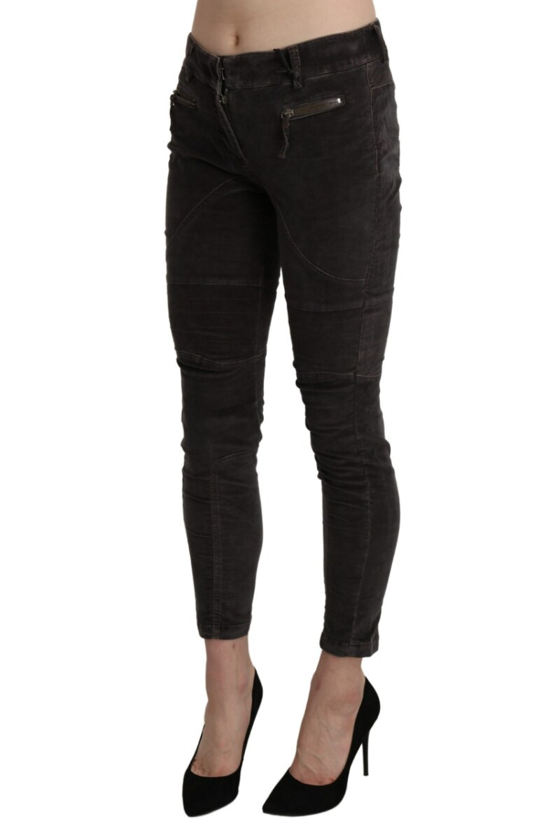 Noir Triple XXX Jeans Skinny Da Donna A Vita Bassa, Slim Stretch Denim Pantaloni Taglie Uk 4 12 Azzurro 81 5b 44 104722128 - Foto 6