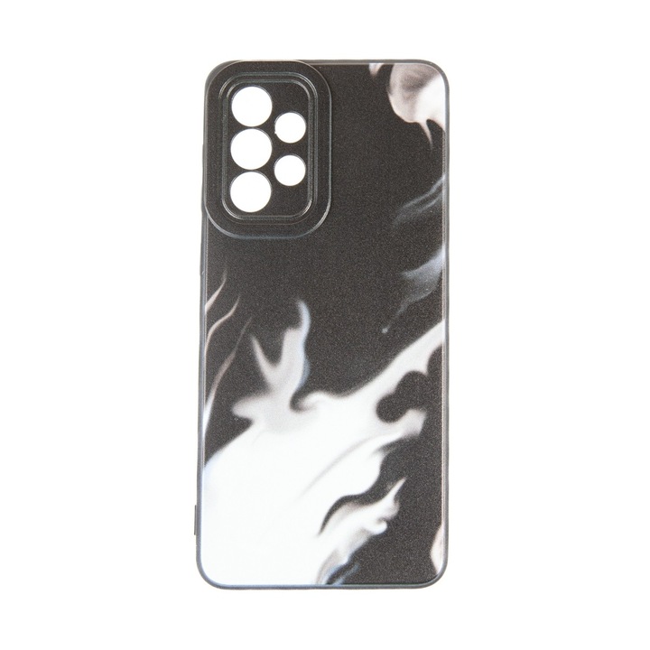 Capac Protectie Spate Colectia Soft Waves Compatibil Cu Samsung Galaxy A33 5G - Negru