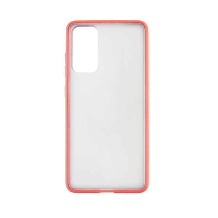 Capac Protectie Spate Colectia Soft Shape Compatibil Cu Samsung Galaxy S20 Fe - Rosu