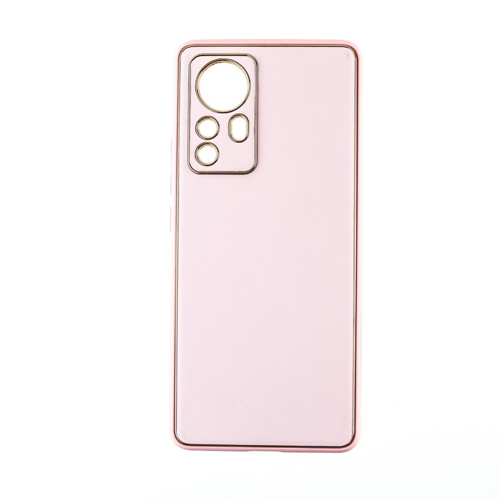 Capac Protectie Spate Colectia Classic Compatibil Cu Xiaomi 12 Pro 5G - Roz