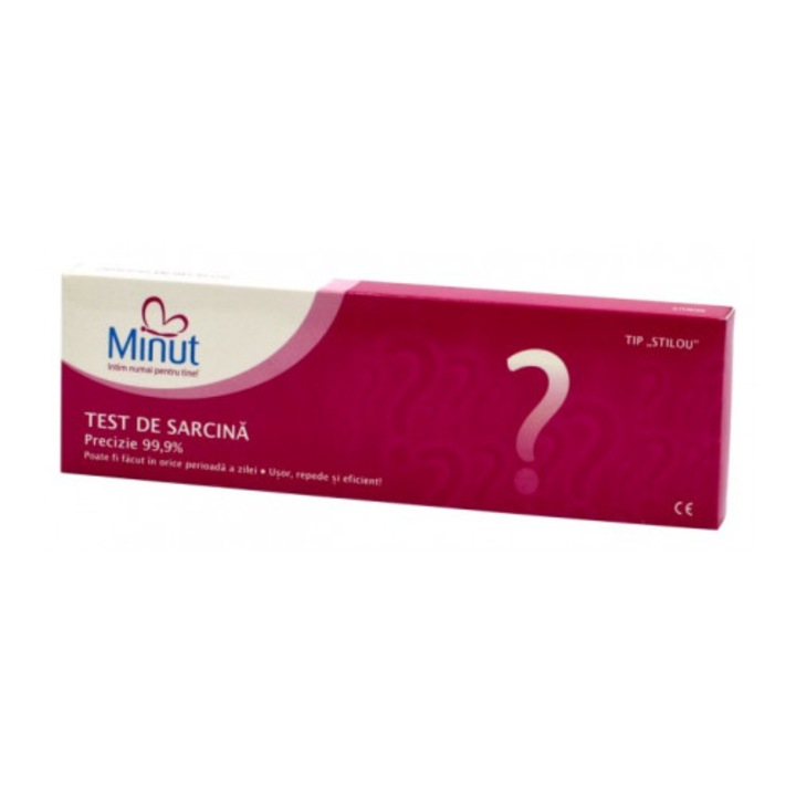 Test de sarcina Minut intim, tip stilou