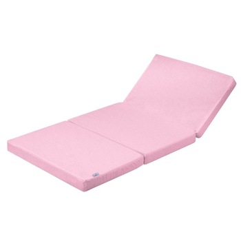 Saltea pliabila cu husa impermeabila Ressi Pink Saltea pliabila cu husa impermeabila Ressi Pink